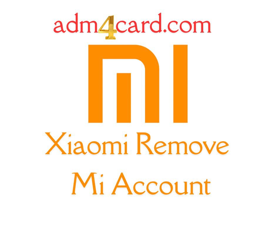 Xiaomi Remove Mi Account